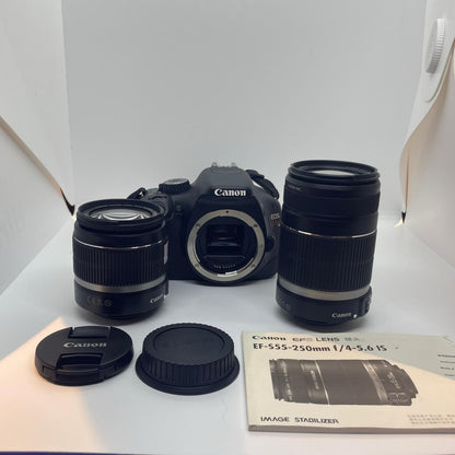 【最速発送】Canon デジタル一眼 Canon EOS Kiss X4 ダブルズームキット【難有】