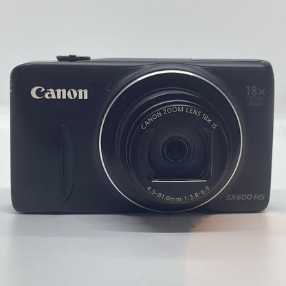 【最速発送】Canon コンパクトデジタルカメラ PowerShot SX600 HS ブラック【難有】