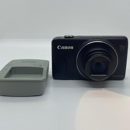 【最速発送】Canon コンパクトデジタルカメラ PowerShot SX600 HS ブラック【難有】