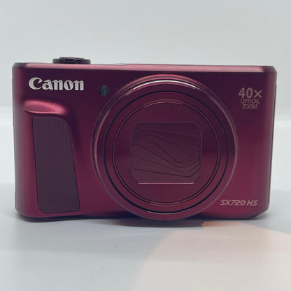 【最速発送】Canon コンパクトデジタルカメラ PowerShot SX720 HS レッド【難有】