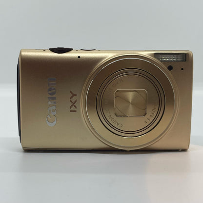 【全額返金保証】【最速発送】Canon コンパクトデジタルカメラ IXY 620F ゴールド 動作確認済