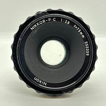 【最速発送】 ZENZA BRONICA S2 + NIKKOR-P・Ｃ 75mm F2.8【難有】