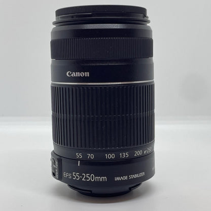 【全額返金保証】【最速発送】Canon EF-S 55-250mm F4-5.6 IS II 美品 動作確認済