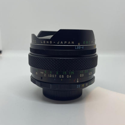 【最速発送】FUJIFILM EBC FUJINON 16mm F2.8 FISH EYE M42マウント【難有】