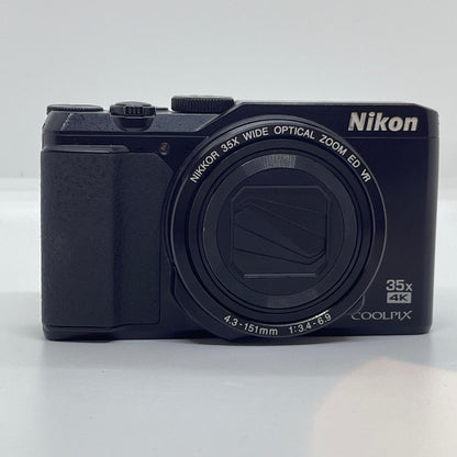 【全額返金保証】【最速発送】Nikon コンパクトデジタルカメラ COOLPIX A900 black 美品 動作確認済