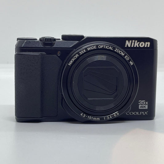 【全額返金保証】【最速発送】Nikon コンパクトデジタルカメラ COOLPIX A900 black 美品 動作確認済