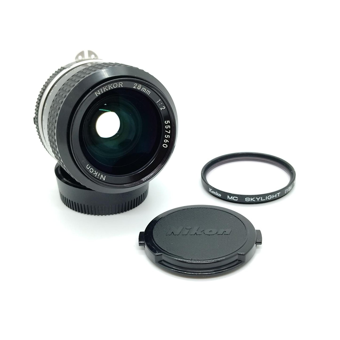 【全額返金保証】【最速発送】Nikon Ai NIKKOR 28mm F2 動作確認済