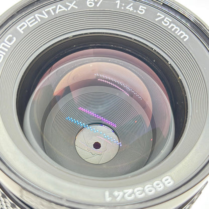 【最速発送】PENTAX SMC PENTAX 67 75mm F4.5【難有】