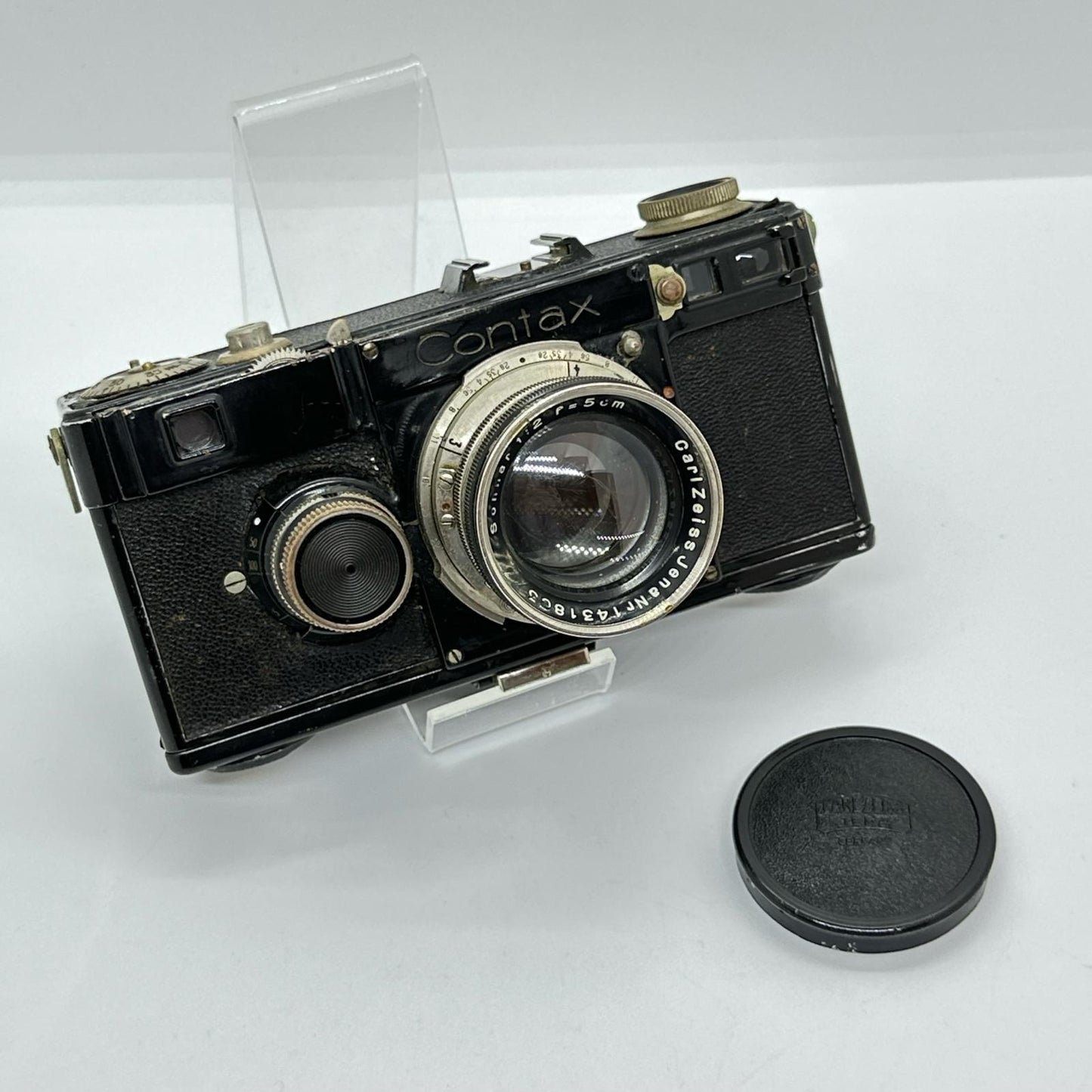 【最速発送】CONTAX I + Sonnar 5cm F2【難有】
