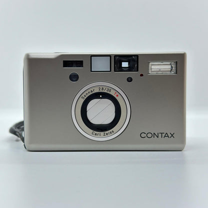 【最速発送】CONTAX T3 チタンシルバー シングルティース 前期型 【難有】