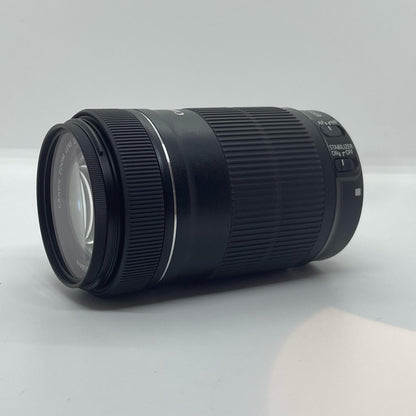 【全額返金保証】【最速発送】Canon EF-S 55-250mm F4-5.6 IS STM 美品 動作確認済