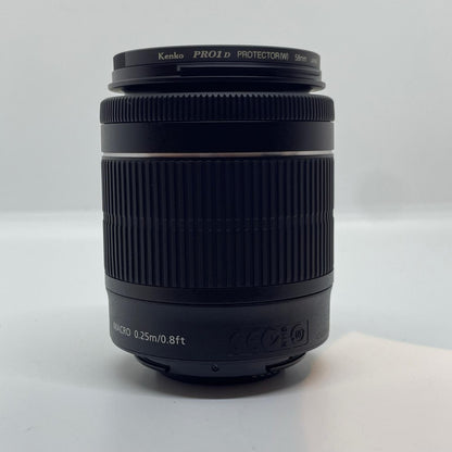 【全額返金保証】【最速発送】Canon EF-S 18-55mm F3.5-5.6 IS STM 美品 動作確認済