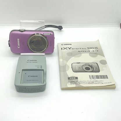 【全額返金保証】【最速発送】Canon コンパクトデジタルカメラ IXY 930 美品 動作確認済