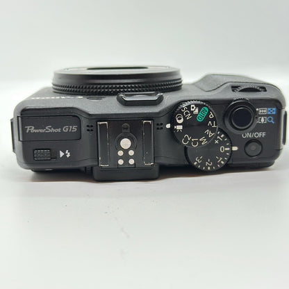 【全額返金保証】【最速発送】Canon コンパクトデジタルカメラ PowerShot G15 動作確認済