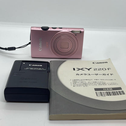 【全額返金保証】【最速発送】Canon コンパクトデジタルカメラ IXY 220 F 動作確認済
