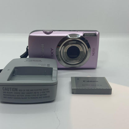 【最速発送】Canon コンパクトデジタルカメラ IXY 10S [ピンク]【難有】