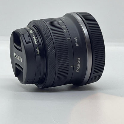 【全額返金保証】【最速発送】Canon RF-S 18-45mm F4.5-6.3 IS STM 美品 動作確認済