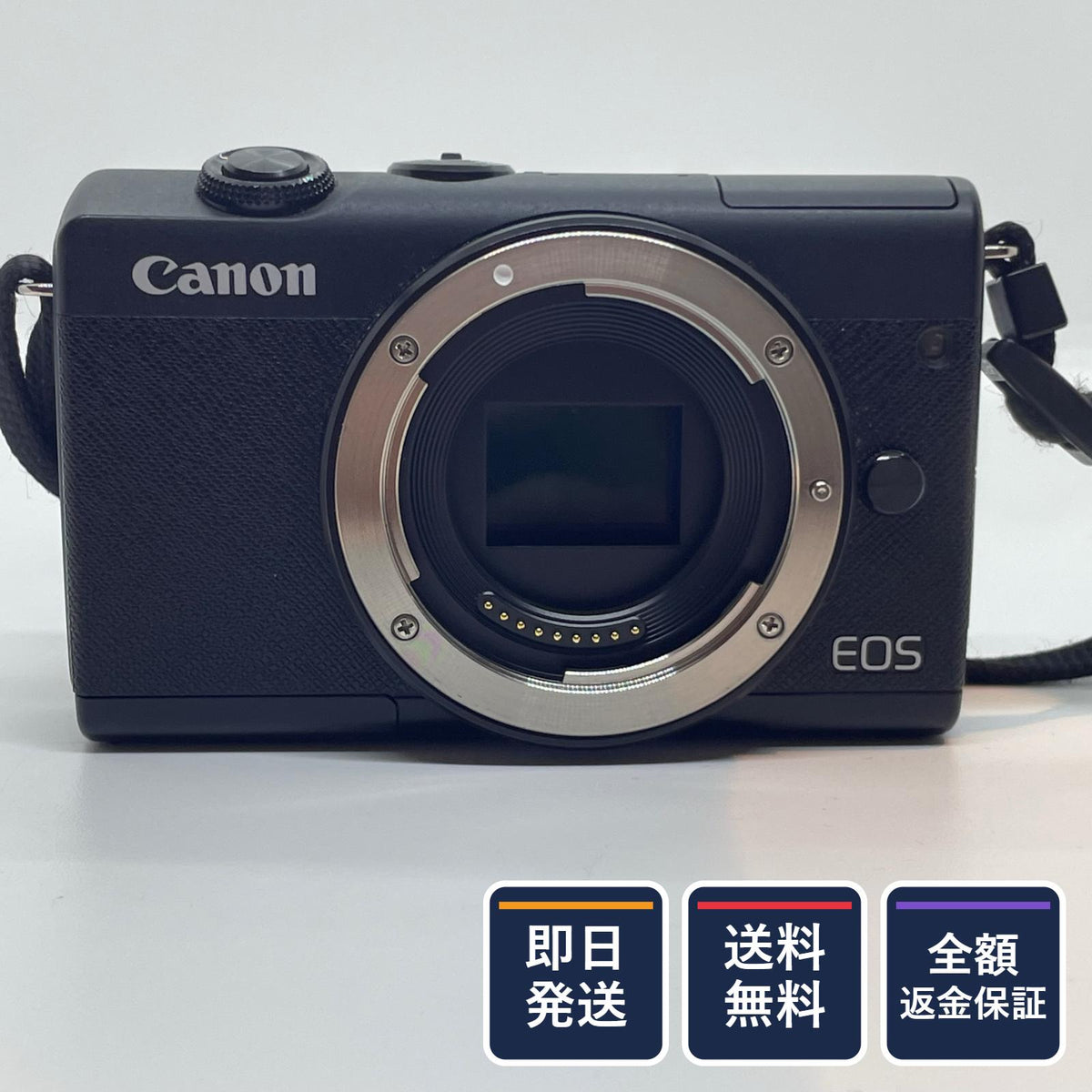 【全額返金保証】【最速発送】Canon デジタル一眼 EOS M200 ボディ 美品 動作確認済