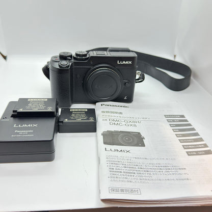 【全額返金保証】【最速発送】Panasonic デジタル一眼 LUMIX DMC-GX8 ボディ 美品 動作確認済