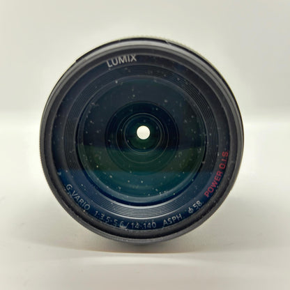 【全額返金保証】【最速発送】Panasonic LUMIX G VARIO 14-140mm/F3.5-5.6 ASPH./POWER O.I.S. H-FS14140 動作確認済