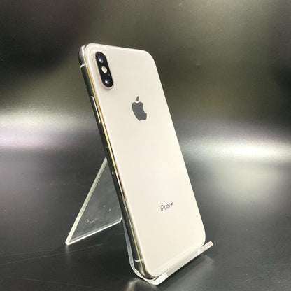 【全額返金保証】【最速発送】Apple iPhone iPhone X 64GB シルバー docomo 白ロム 動作確認済 83%