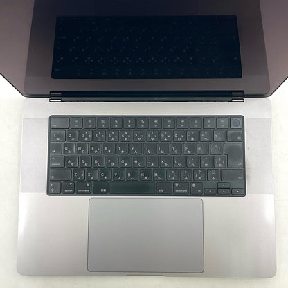 【全額返金保証】【最速発送】Apple MacBook Pro 16インチ 2021 Apple M1 Max 32GB 1TB スペースグレイ 81% 動作確認済