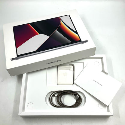 【全額返金保証】【最速発送】Apple MacBook Pro 16インチ 2021 Apple M1 Max 32GB 1TB スペースグレイ 81% 動作確認済