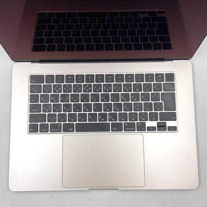 【全額返金保証】【最速発送】Apple MacBook Air 15.3インチ 2024 Apple M3 8GB 256GB スターライト 100% 動作確認済