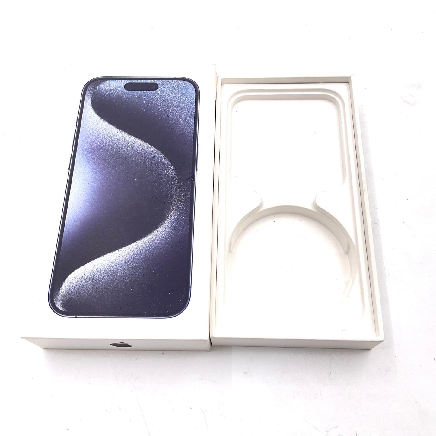 【全額返金保証】【最速発送】Apple iPhone iPhone 15 Pro 256GB ブルーチタニウム Softbank SIMフリー 白ロム 動作確認済 89%