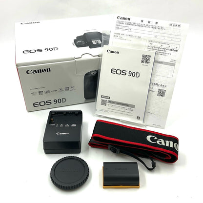 【全額返金保証】【最速発送】Canon デジタル一眼 EOS 90D ボディ ブラック 美品 動作確認済