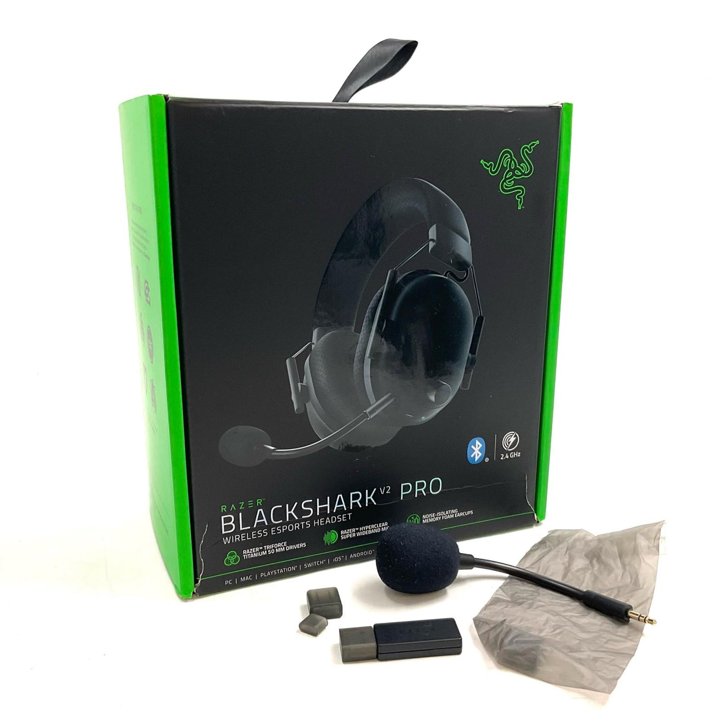 【全額返金保証】【最速発送】Razer BlackShark V2 Pro RZ04-04530100-R3M1 美品 動作確認済