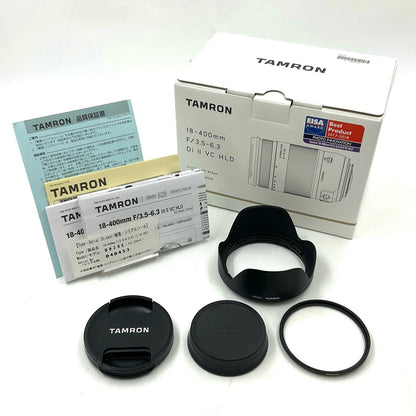 【全額返金保証】【最速発送】TAMRON 18-400mm F/3.5-6.3 Di II VC HLD (Model B028) [キヤノン用] 美品 動作確認済