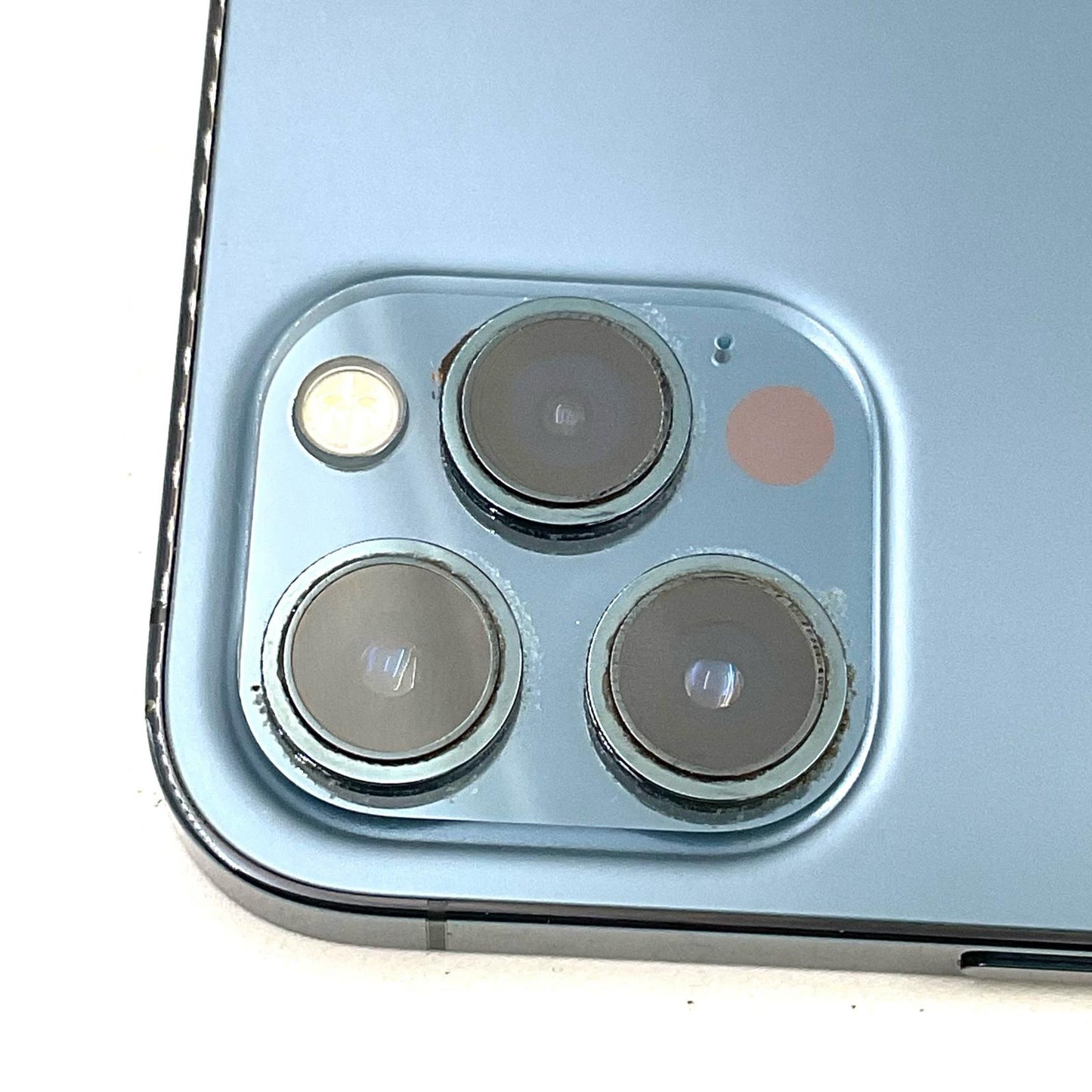 【全額返金保証】【最速発送】Apple iPhone iPhone 12 Pro Max 256GB パシフィックブルー Softbank 白ロム 動作確認済 74%