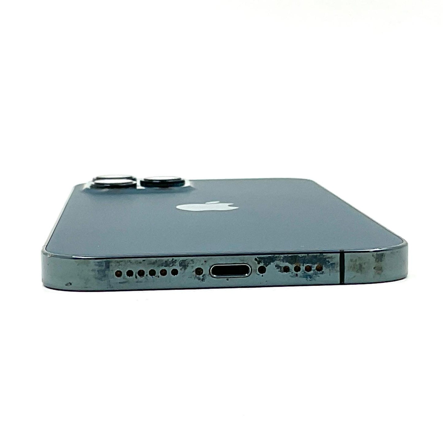 【全額返金保証】【最速発送】Apple iPhone iPhone 12 Pro Max 256GB パシフィックブルー Softbank 白ロム 動作確認済 74%