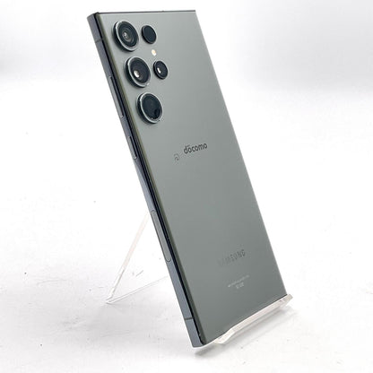 【最速発送】SAMSUNG Galaxy S23 Ultra 256GB グリーン docomo SC-52D 白ロム【難有】
