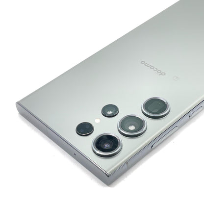 【最速発送】SAMSUNG Galaxy S23 Ultra 256GB グリーン docomo SC-52D 白ロム【難有】