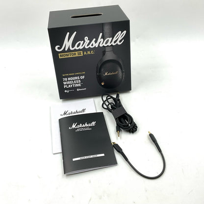 【全額返金保証】【最速発送】 MONITOR III A.N.C. [BLACK] 超美品 動作確認済