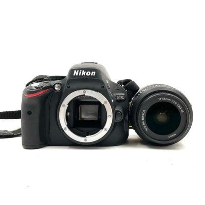 【全額返金保証】【最速発送】Nikon デジタル一眼 D5100 18-55 VR レンズキット ブラック 美品 動作確認済