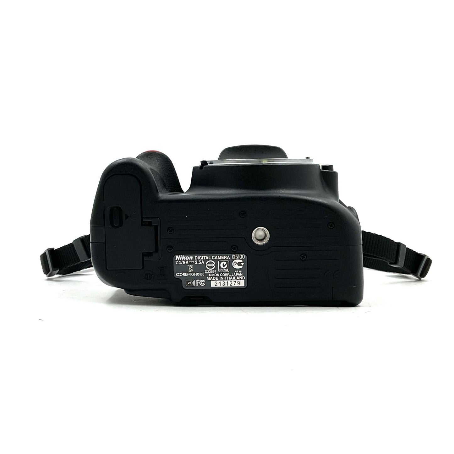 【全額返金保証】【最速発送】Nikon デジタル一眼 D5100 18-55 VR レンズキット ブラック 美品 動作確認済