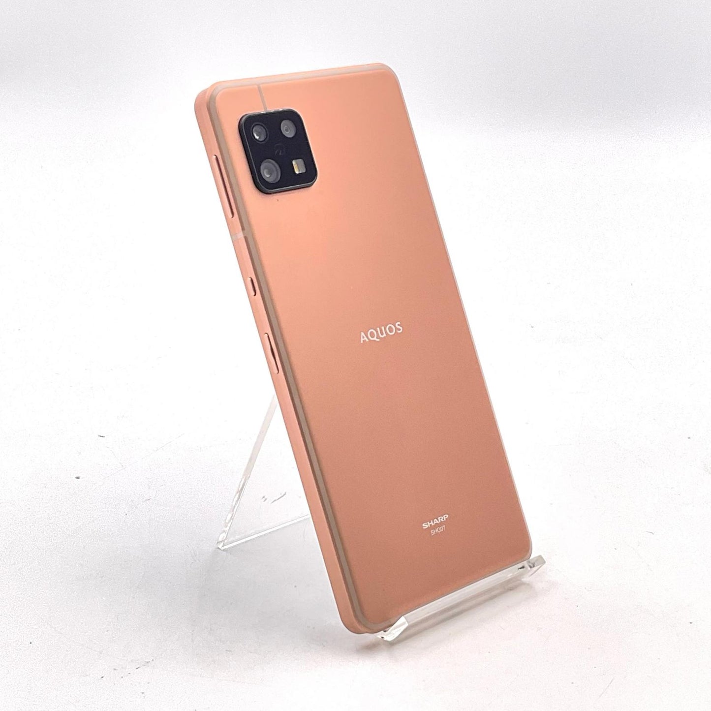 【全額返金保証】【最速発送】SHARP AQUOS sense6s 64GB ライトカッパー au SHG07 白ロム 動作確認済