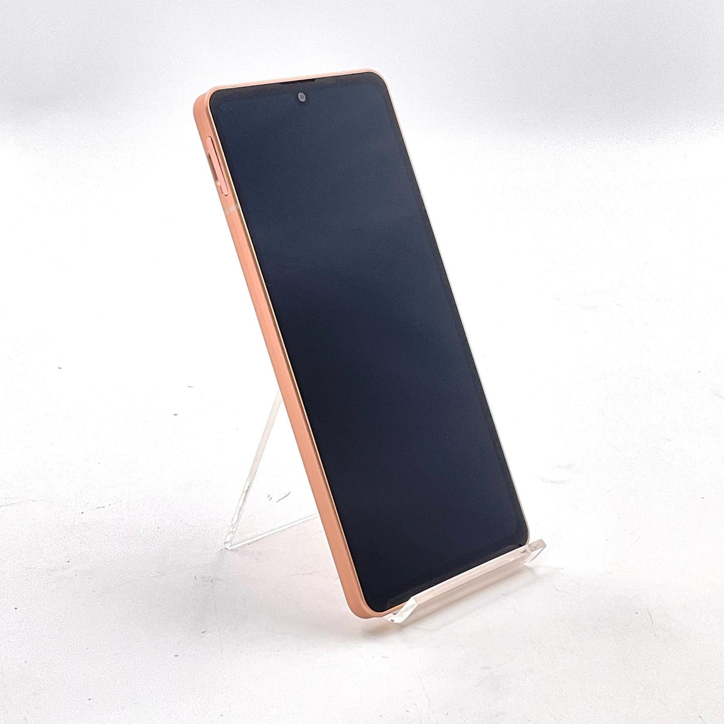 【全額返金保証】【最速発送】SHARP AQUOS sense6s 64GB ライトカッパー au SHG07 白ロム 動作確認済