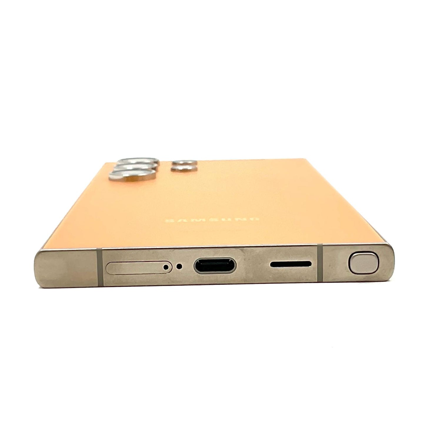 【全額返金保証】【最速発送】SAMSUNG Galaxy S24 Ultra 256GB チタニウム オレンジ SIMフリー SM-S928B/DS 白ロム 美品 動作確認済