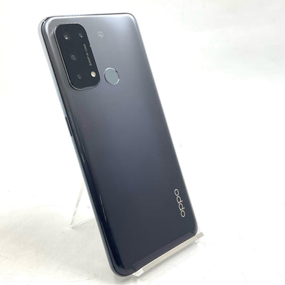 【全額返金保証】【最速発送】OPPO Reno 5A 128GB シルバーブラック SIMフリー CPH2199 白ロム 美品 動作確認済