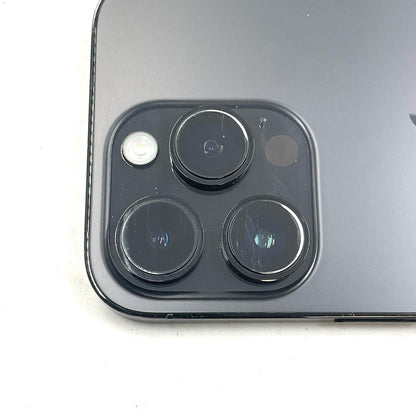 【全額返金保証】【最速発送】Apple iPhone iPhone 14 Pro 128GB スペースブラック au SIMフリー 白ロム 動作確認済 86%
