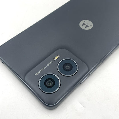 【全額返金保証】【最速発送】Motorola moto g 24 128GB マットチャコール SIMフリー 白ロム 動作確認済