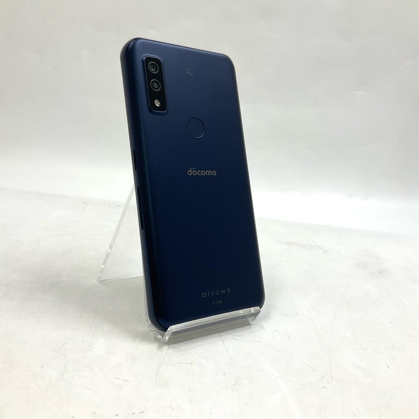 【全額返金保証】【最速発送】富士通 arrows We 64GB ネイビー docomo F-51B 白ロム 超美品 動作確認済