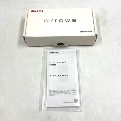 【全額返金保証】【最速発送】富士通 arrows We 64GB ネイビー docomo F-51B 白ロム 超美品 動作確認済