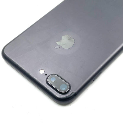 【全額返金保証】【最速発送】Apple iPhone iPhone 7Plus 7 128GB スペースグレイ au 白ロム 動作確認済 84%