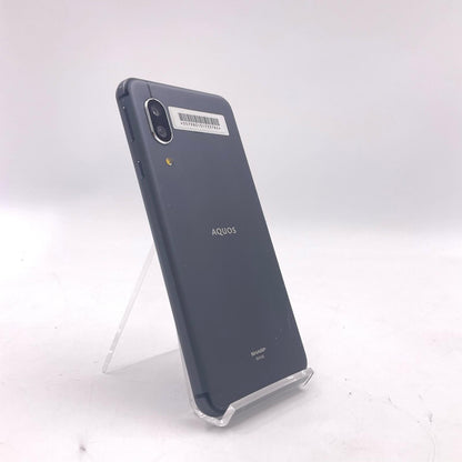 【全額返金保証】【最速発送】SHARP AQUOS sense3 64GB ブラック au SHV45 白ロム 動作確認済