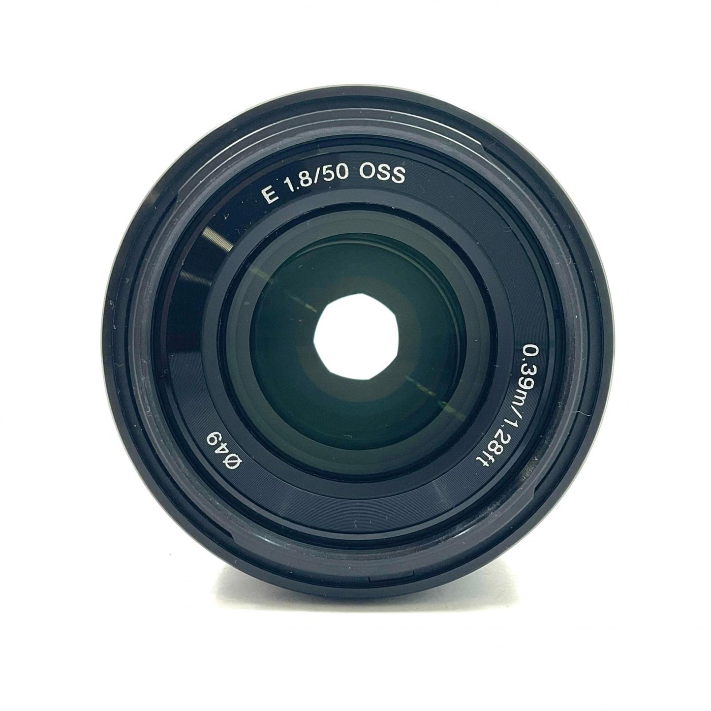 【全額返金保証】【最速発送】Sony E 50mm F1.8 OSS SEL50F18 ブラック 美品 動作確認済